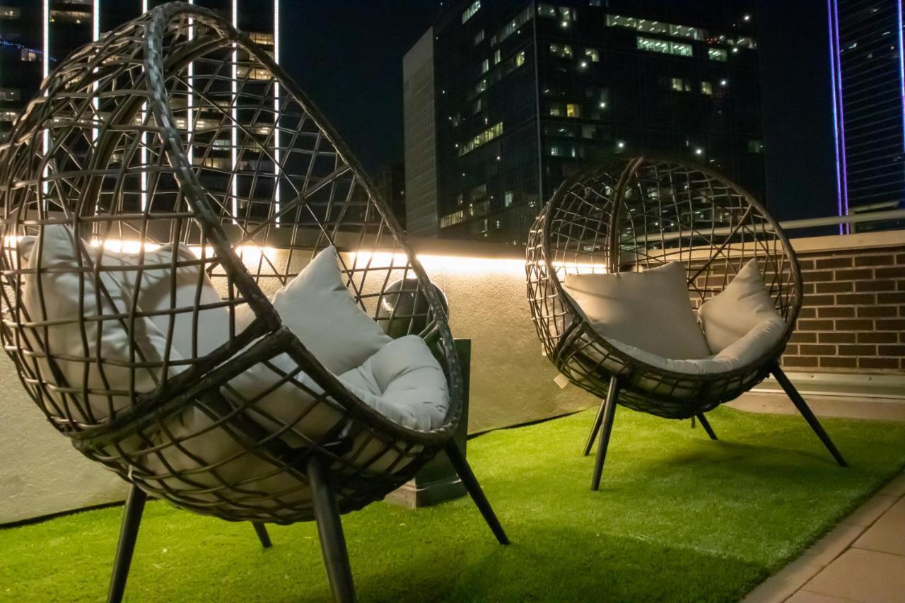 ダラスDowntown Luxe Skyline Haven.アパートメント エクステリア 写真